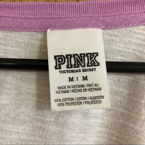 Victoria’s Secret Pink Scoop Neck Long Sleeve Tee - Picture 5 of 6